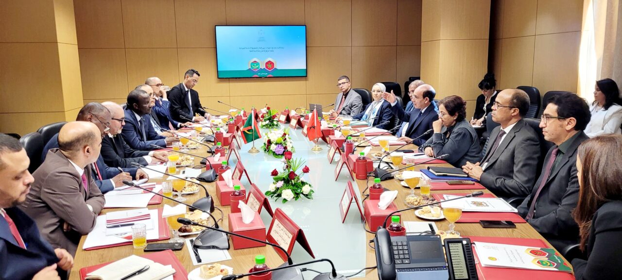 السيد البلاوي يستقبل وزير العدل الموريتاني 4 1000360646