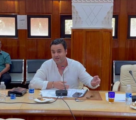 تهنئة للمستشار معاد الموسولي بمجلس مقاطعة المنارة بمراكش بمناسبة ازديانه بمولودة جديدة 1 IMG 20251012 WA0078