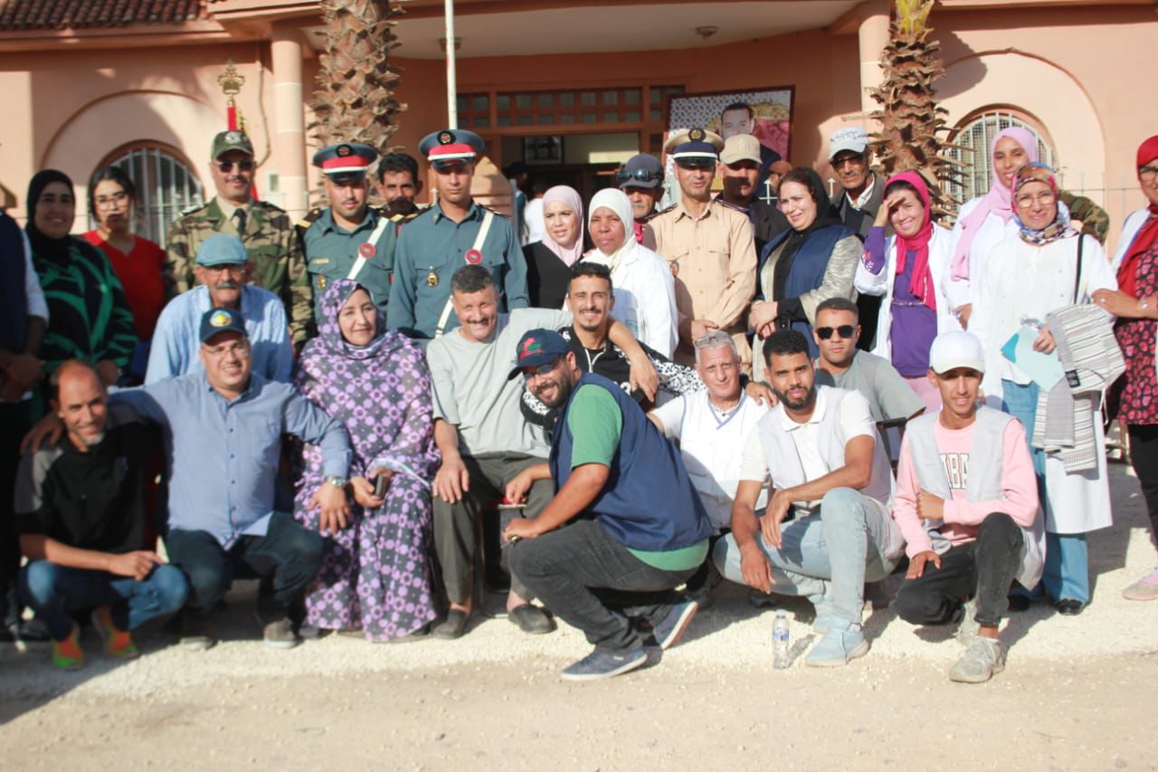 بالصور : جمعية السواعد المغربية الصحراوية بفنلندا تنظم حملة طبية متعددة التخصصات بجماعة النخيلة بشراكة مع مندوبية الصحة بسطات 1 IMG 20251027 WA0012