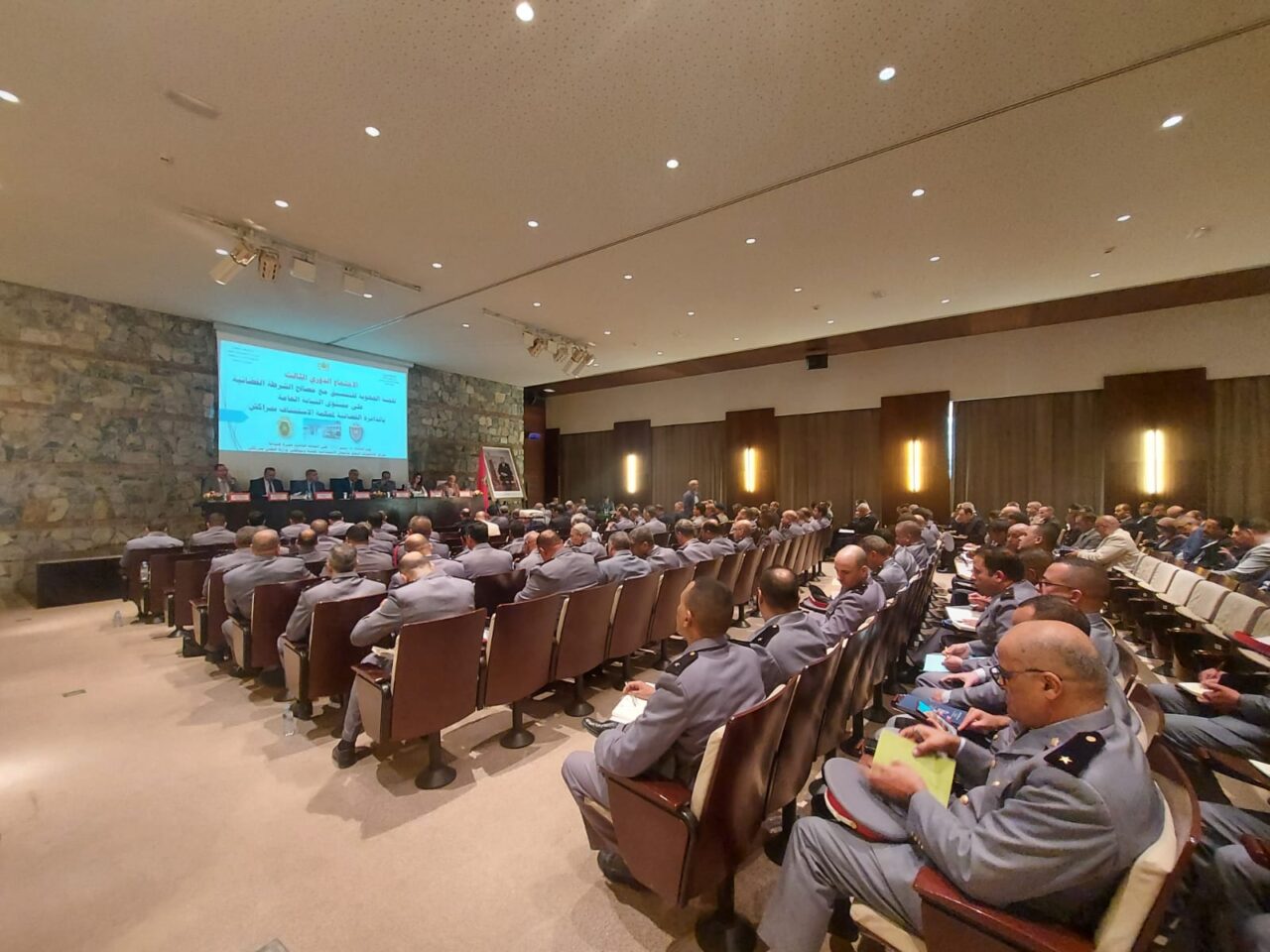 الاستاذ خالد كردودي الوكيل العام للملك لدى محكمة الاستئناف بمراكش يترأس الاجتماع الدوري الثالث للتنسيق مع مصالح الشرطة القضائي 7 1000373448