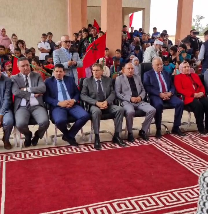 الخميسات تحتفي بالمسيرة الخضراء بتدشين مؤسسة تعليمية جديدة بجمعة مول البلاد 2 1000375493 1