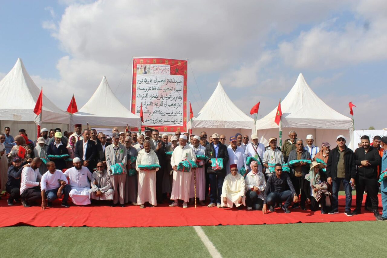 بالصور: جماعة الويدان تحتفي بالذكرى الخمسين للمسيرة الخضراء المظفرة والقرار الأممي التاريخي المؤكد لمغربية الصحراء 13 1000376202