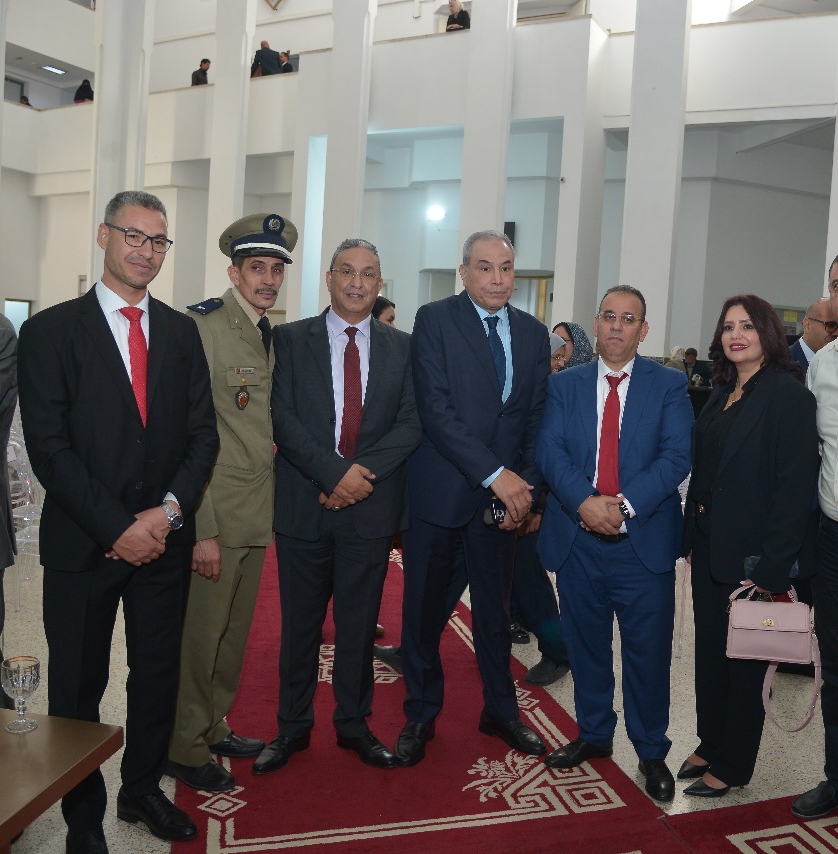 تكريم الأستاذ بوشعيب محب الرئيس الأول السابق لمحكمة الاستئناف بطنجة 4 1000382235