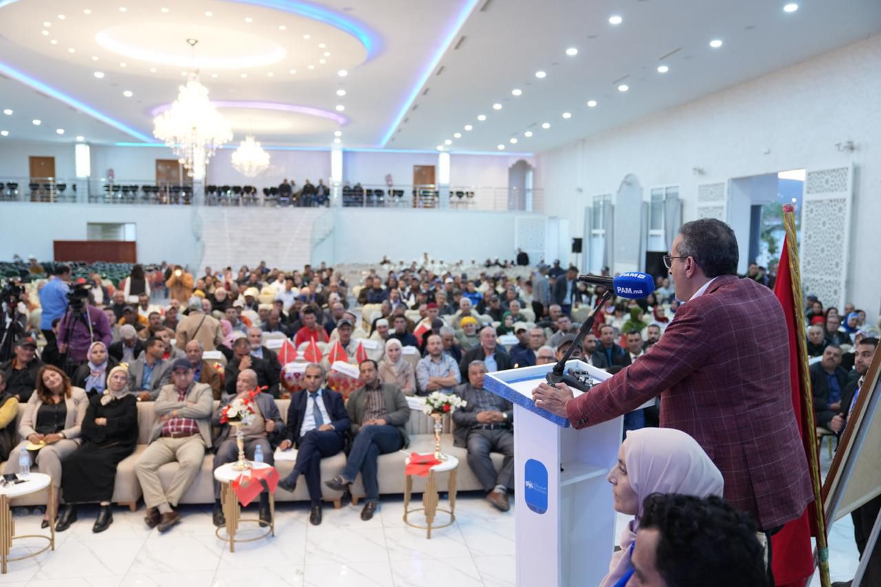 بالصور : هشام المهاجري لسنا حزب انتخابات، وتنمية العالم القروي أصبحت واقعا ملموسا بفضل التوجيهات الملكية 4 1000384558