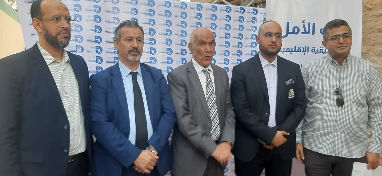 الأمين العام لحزب الأمل يشيد بالحضور و بالهندسة السياسية لمعاذ فاروق في إنجاح المؤتمر الإقليمي الأول بسطات . 2 1000384621