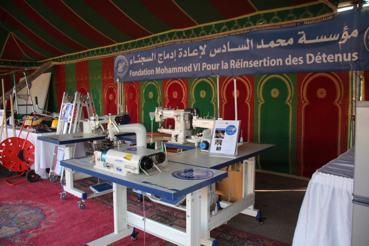 بالصور : مؤسسة محمد السادس لإعادة إدماج السجناء: حفل تسليم تجهيزات مشاريع الإدماج لفائدة المستفيدين من طرف والي جهة مراكش-آسفي 6 1000388292