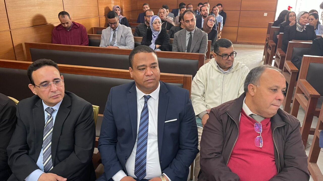 بالصور : المحكمة الابتدائية بمراكش تناقش آخر مستجدات قانون المسطرة الجنائية في ندوة علمية – 03.23 10 1000395427 1