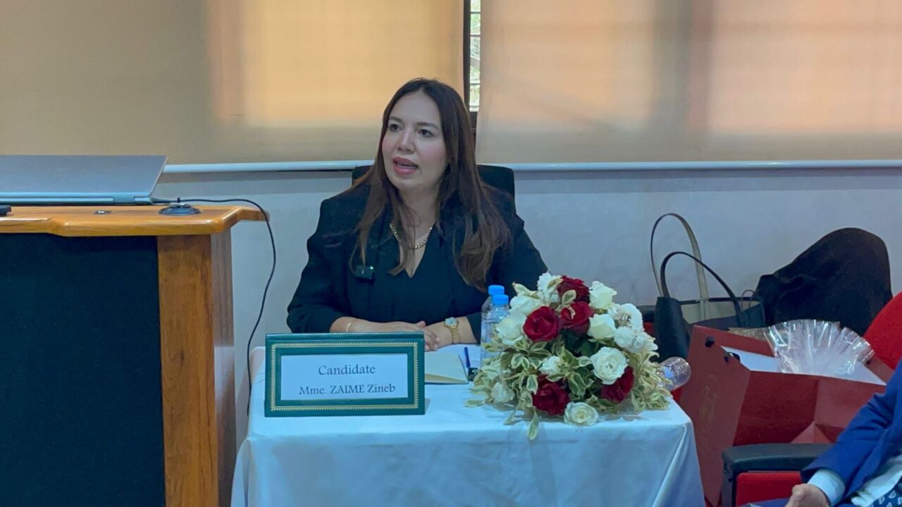 بالصور : الدكتورة زينب الزعيم تنال شهادة الدكتوراه بميزة “مشرف جداً” عن أطروحة حول حكامة الفيدراليات البيمهنية لقطاع الدواجن 9 1000396852