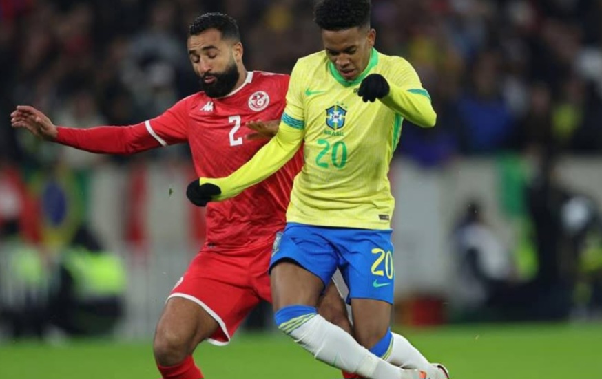 المنتخب التونسي يرغم المنتخب البرازيلي على التعادل هدف لمثله بمعقله وأمام جماهيره 1 Screenshot 20251118 223915 Facebook