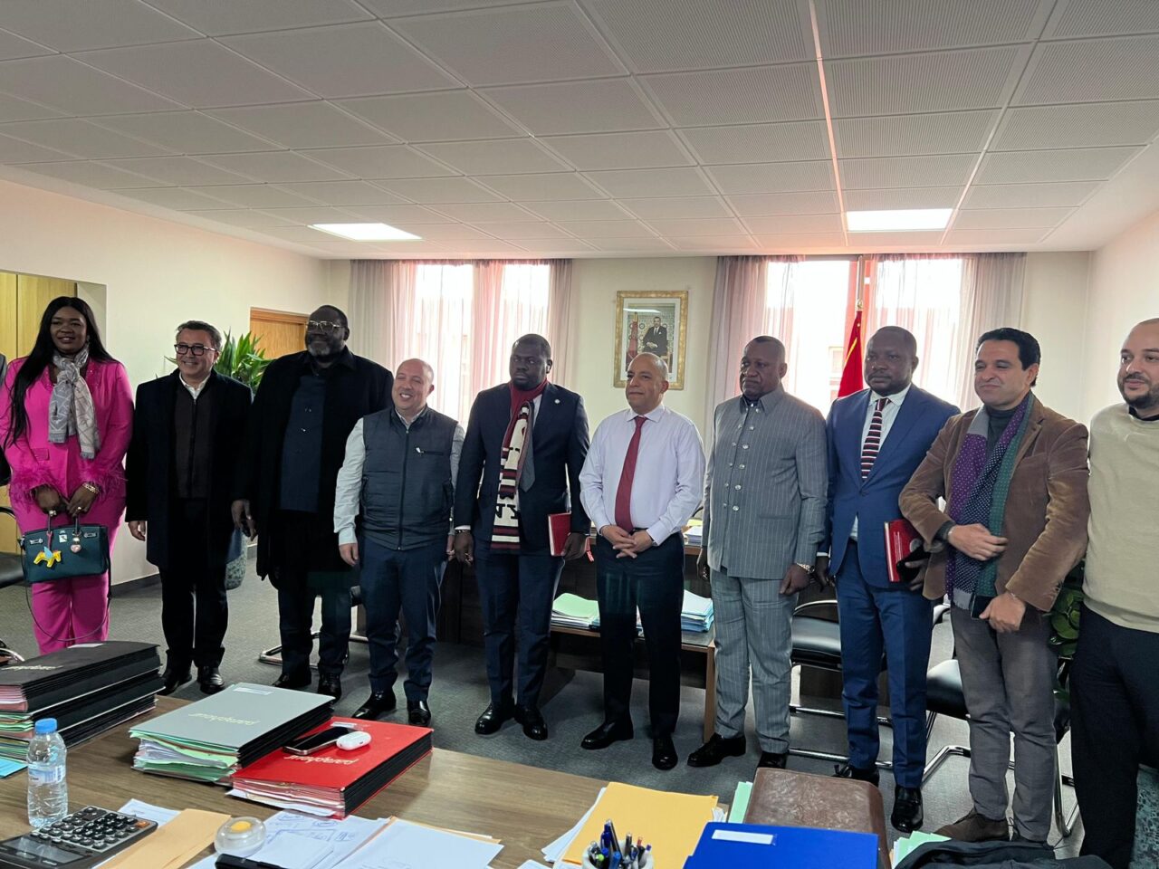 المفتش العام للمالية بالكونغو الديمقراطية في زيارة رسمية للمديرية الجهوية للضرائب بمراكش آسفي 10 1000398162