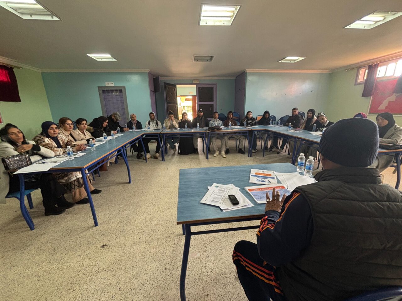 دار الشباب إدريس بنعيسى تحتضن انطلاق البرنامج التكويني "أساس" وتدريب الإدارة الجمعوية في إطار العرض الوطني لتنشيط مؤسسات الشباب 3 1000404836