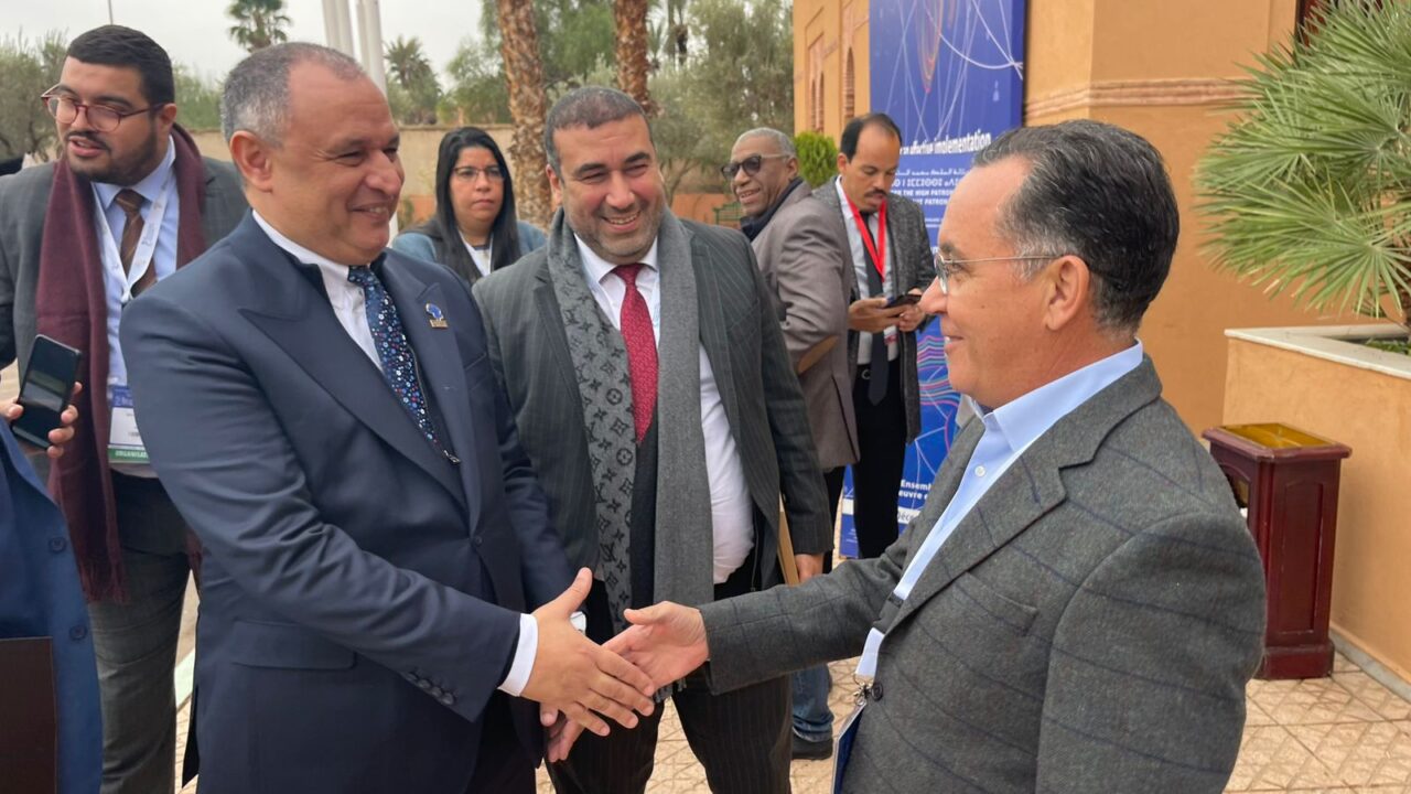 بالصور : كمال بن خالد رئيس غرفة التجارة والصناعة والخدمات لجهة مراكش اسفي يحضر النسخة الثانية لملتقى الأعمال الإفريقي ويؤكد دعمه للصناعة والتجارة بجهة مراكش-آسفي 8 1000405585