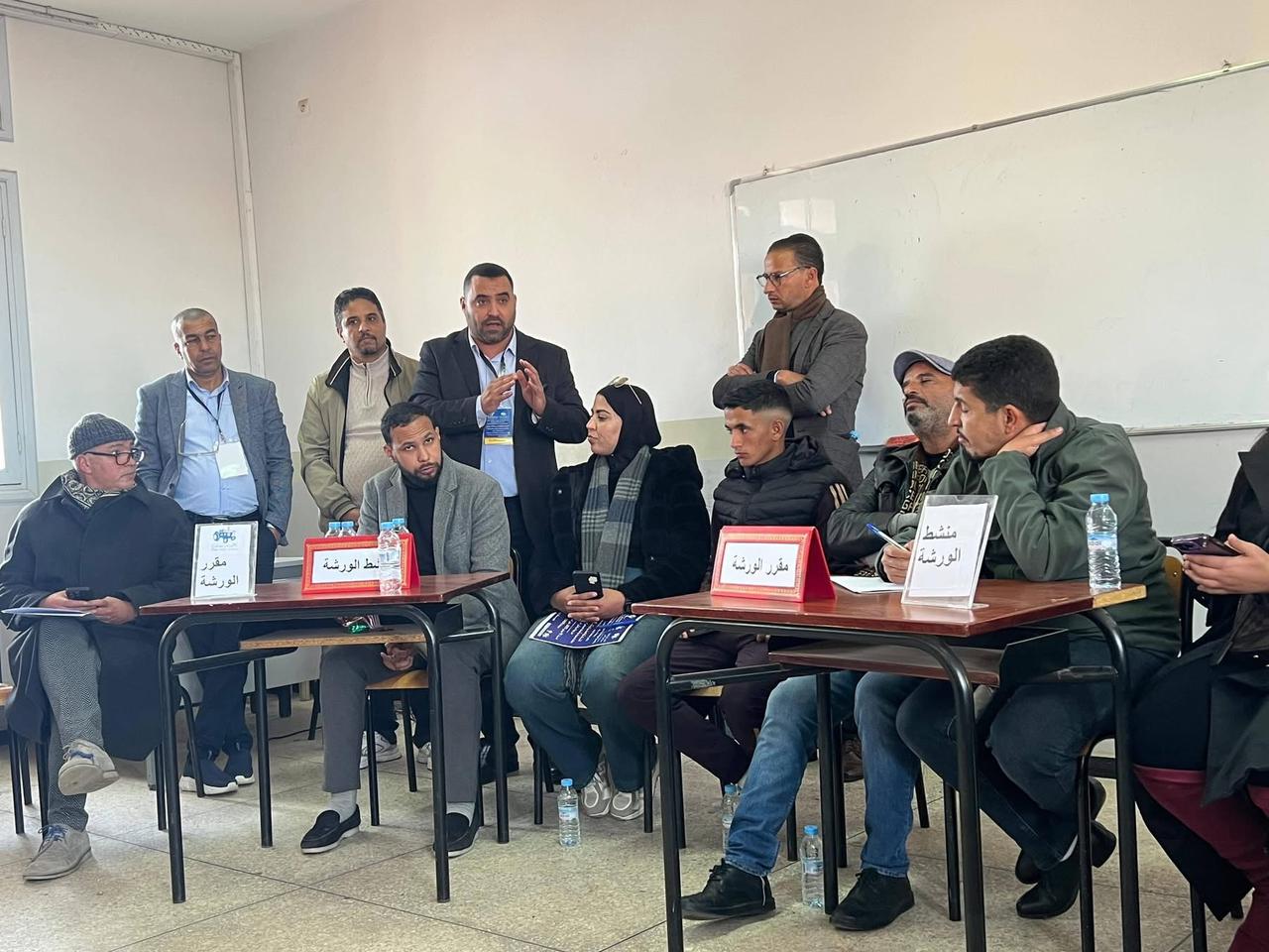 بالصور : شبيبة الأصالة والمعاصرة بجهة مراكش–آسفي تعقد لقاءً تواصلياً وتكوينياً لتعزيز المشاركة السياسية للشباب 2 1000406918