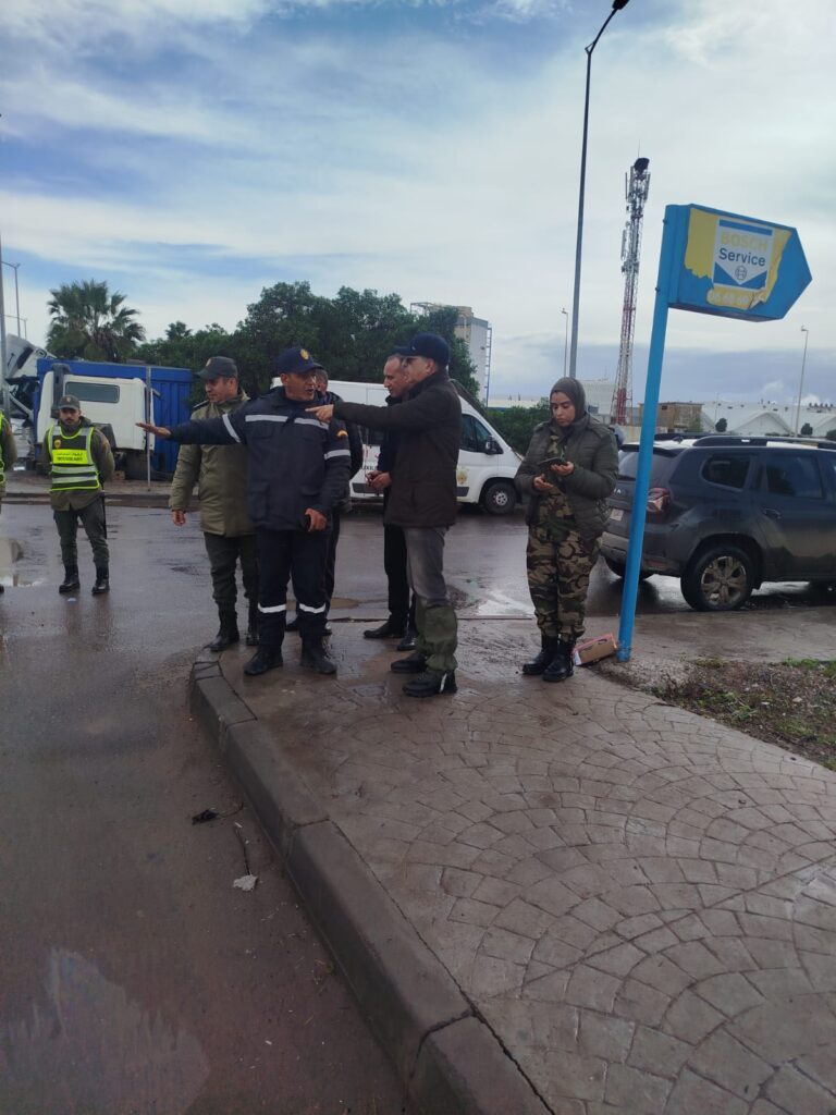 لجنة اليقظة بإقليم برشيد تقوم بزيارة ميدانية لتتبع الوضعية عقب التساقطات المطرية 3 1000408738