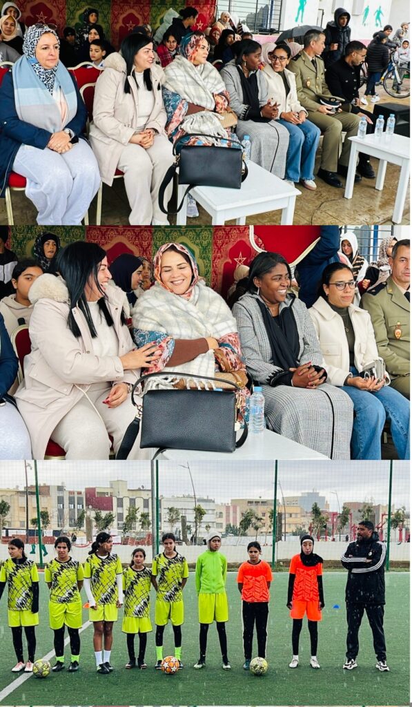 تيفلت: زيارة رسمية لرئيسة العصبة الوطنية لكرة القدم النسوية لنادي نجمات تيفلت 10 1000417327