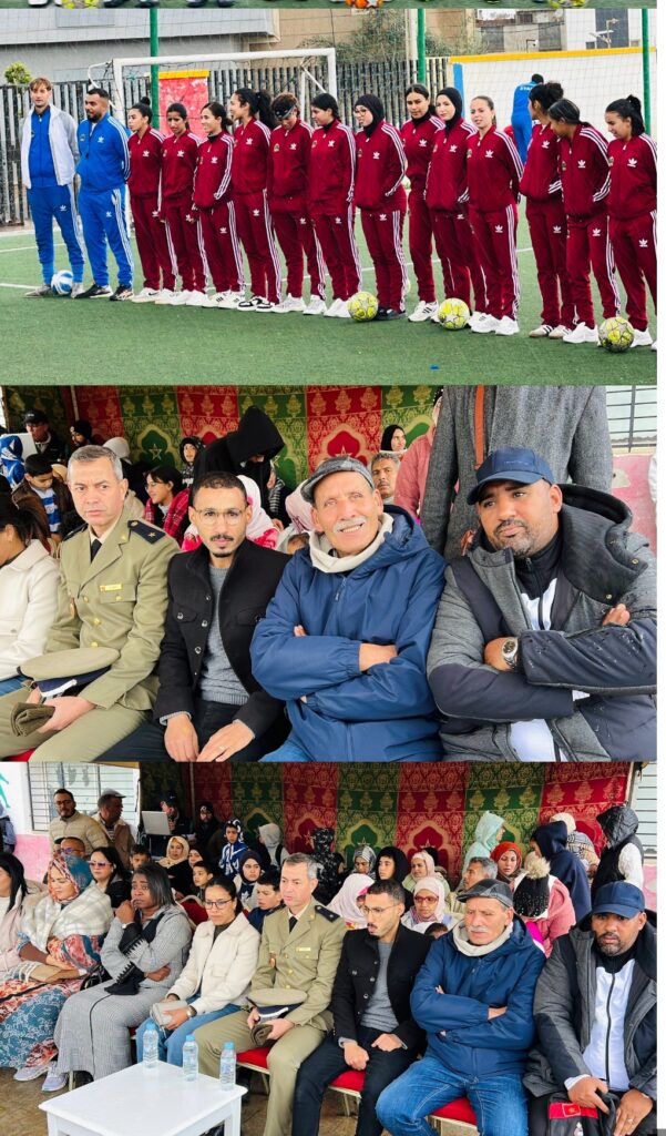 تيفلت: زيارة رسمية لرئيسة العصبة الوطنية لكرة القدم النسوية لنادي نجمات تيفلت 11 1000417329