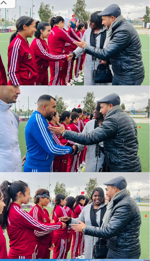 تيفلت: زيارة رسمية لرئيسة العصبة الوطنية لكرة القدم النسوية لنادي نجمات تيفلت 12 1000417335