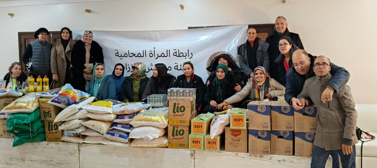 رابطة المرأة المحامية بهيئة مراكش – ورزازات في مبادرة إنسانية لمؤازرة ضحايا فيضانات آسفي 2 1000418453