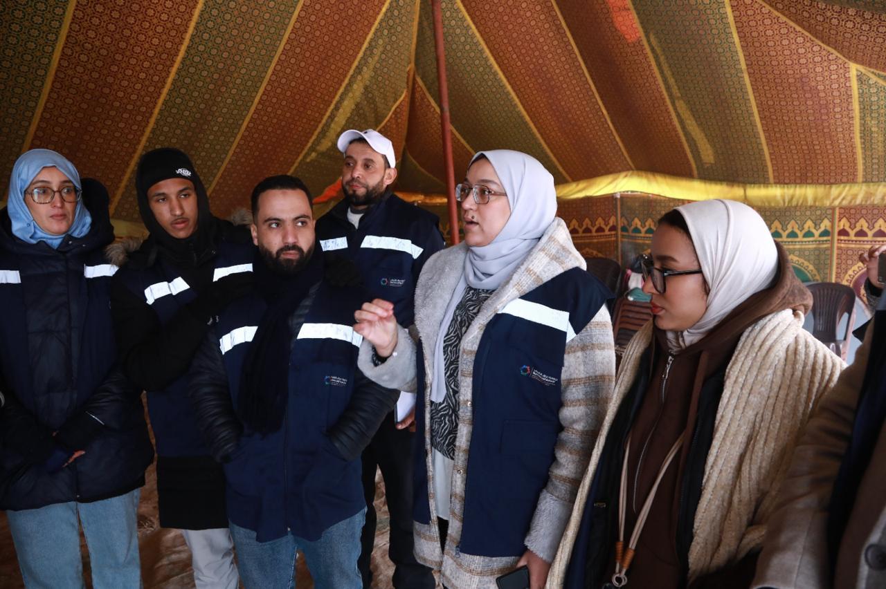 قافلة تضامنية لـ“عطاء الشباب” تخفف وطأة البرد عن ساكنة دوار تاغزوت بإقليم الحوز 9 1000419000