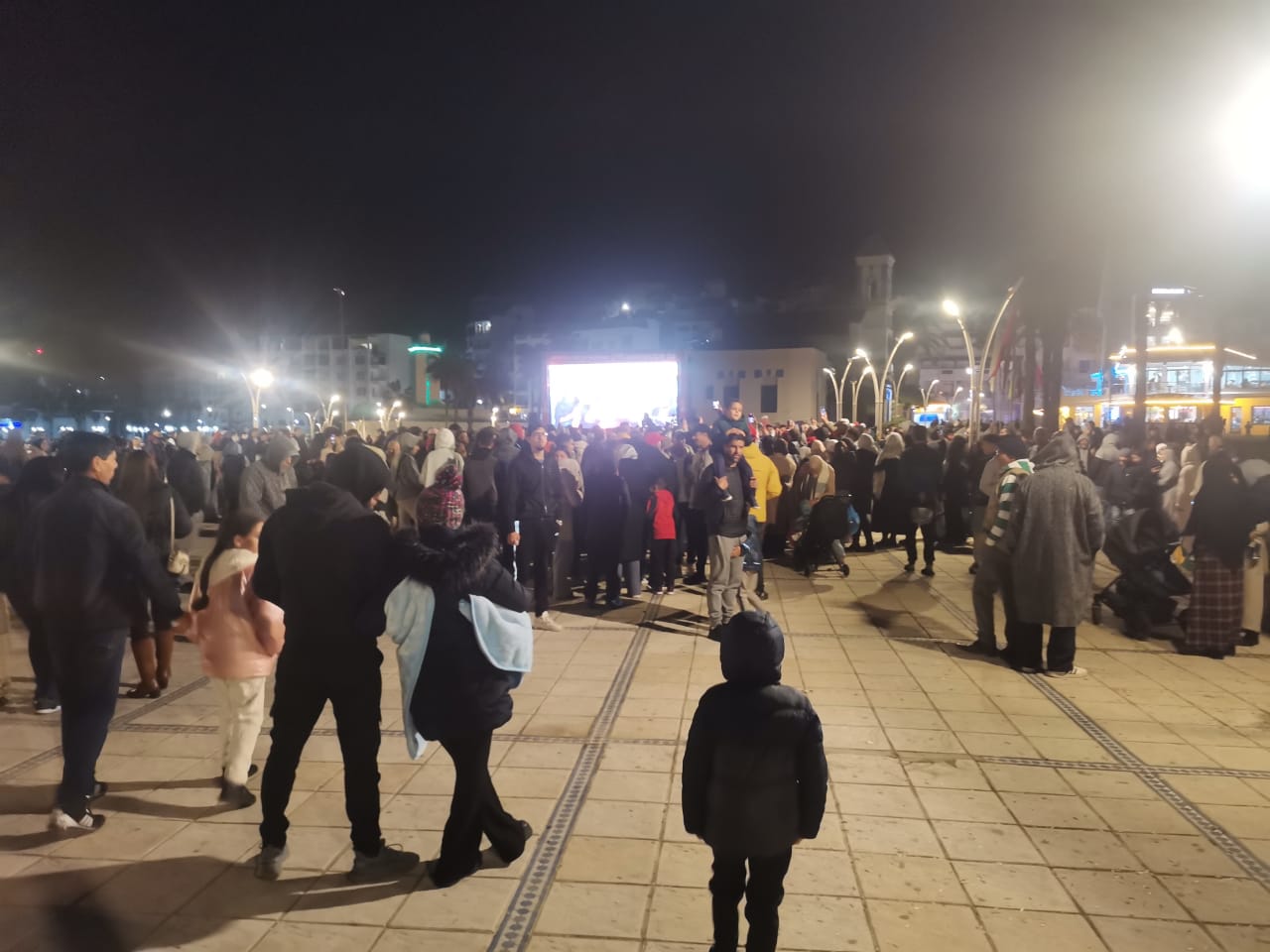 وضع شاشة "زون فان" بالعلم القروي لمتابعة مباريات الكان 2025 المنظمة في المغرب. 4 1000419315