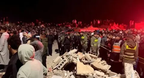 فاس.. البحث متواصل عن ضحايا آخرين تحت الأنقاض 1 598413326 32548464731464075 7677933936113165460 n