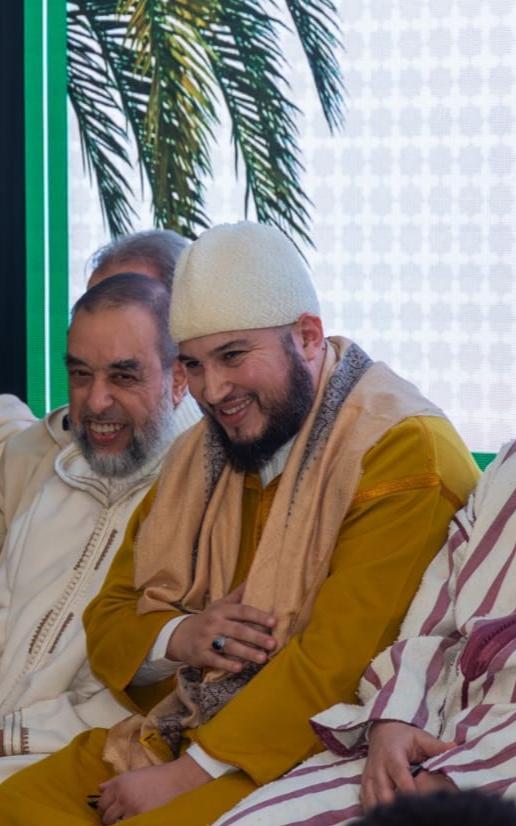 سيدي معاذ القادري بودشيش يحيي أمسية الفتح الرباني لمغربية الصحراء بطنجة 1 IMG 20251207 WA0023