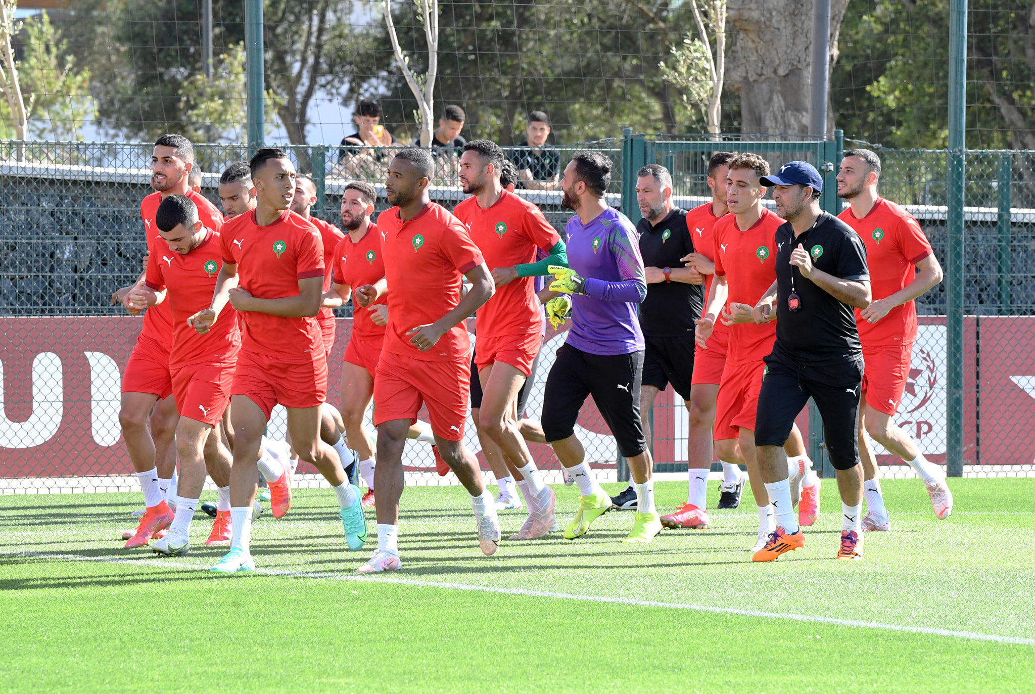 maroc entrainement 2