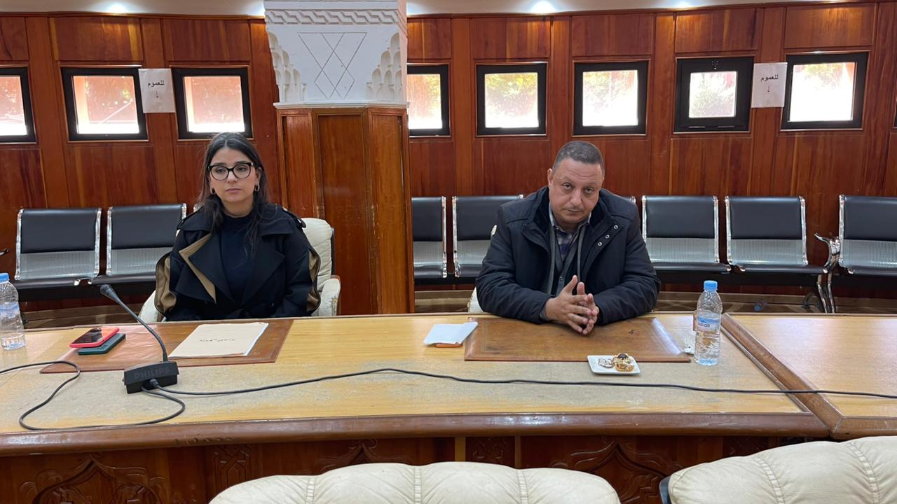 بالصور : برئاسة الدكتور عمر السالكي انعقاد الدورة العادية لمجلس مقاطعة جليز بمراكش 7 1000426574