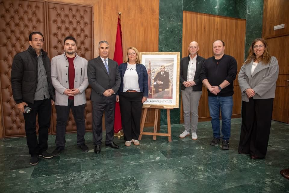 بالصور : مراكش تعزز انفتاحها الدولي باستقبال عمدة مقاطعة الجنوب الغربي لمدينة بوخوم الألمانية 3 1000427646