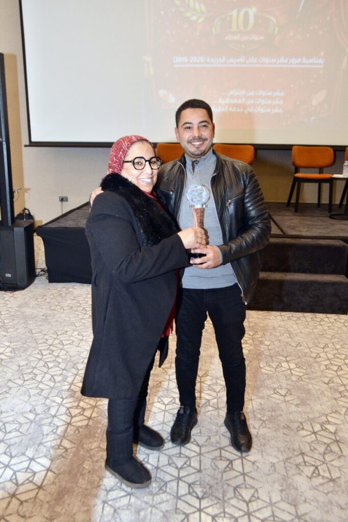 جريدة “صوت العدالة” تكرّم المصور الصحفي مروان غناج 2 1000441563