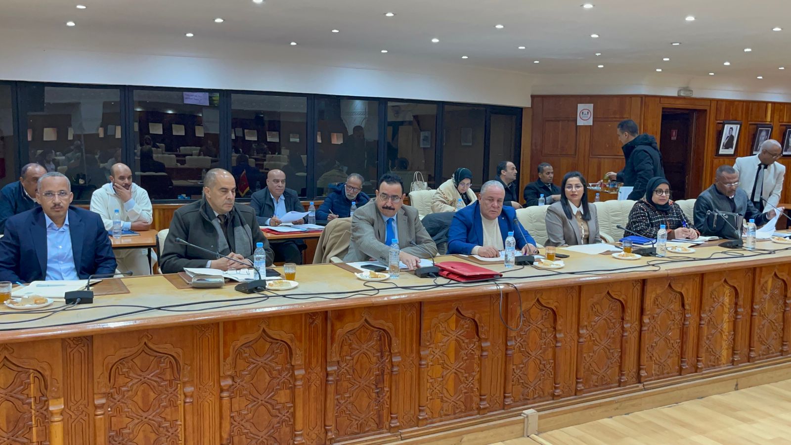 الصور: برئاسة الشافقي.. مجلس مقاطعة المنارة يتدارس ملفات النظافة والإنارة والعقار خلال دورة يناير العادية 1 IMG 20260106 WA0017