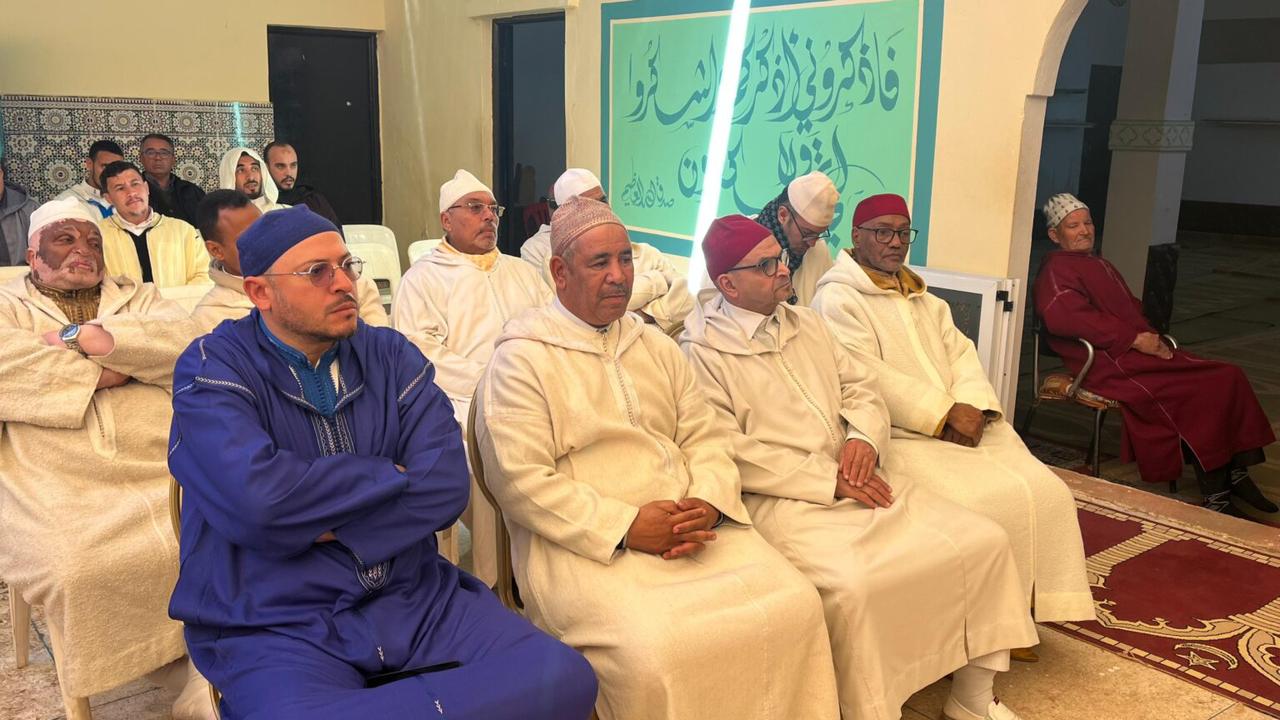 بالصور : محطات مضيئة من الدورة الـ14 لمهرجان أولاد حسون للثقافة الروحية نواحي مراكش 5 1000447291