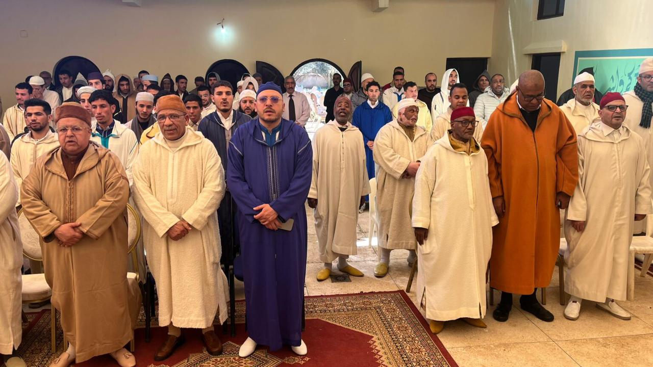 بالصور : محطات مضيئة من الدورة الـ14 لمهرجان أولاد حسون للثقافة الروحية نواحي مراكش 7 1000447293