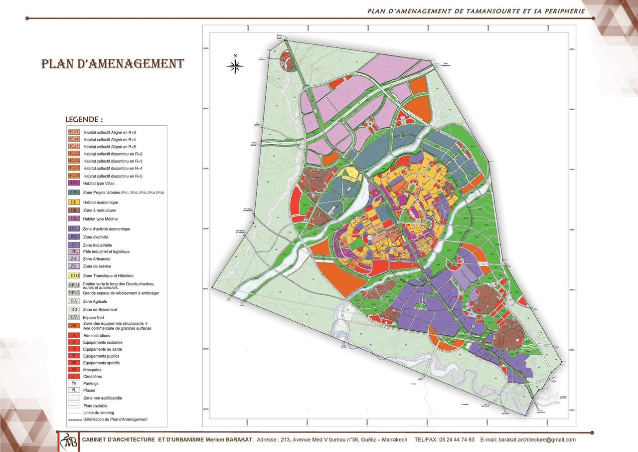 والي جهة مراكش آسفي يترأس اجتماع اللجنة التقنية لدراسة تصميم تهيئة تامنصورت على مساحة تفوق 8000 هكتار 1 IMG 20260221 WA0008