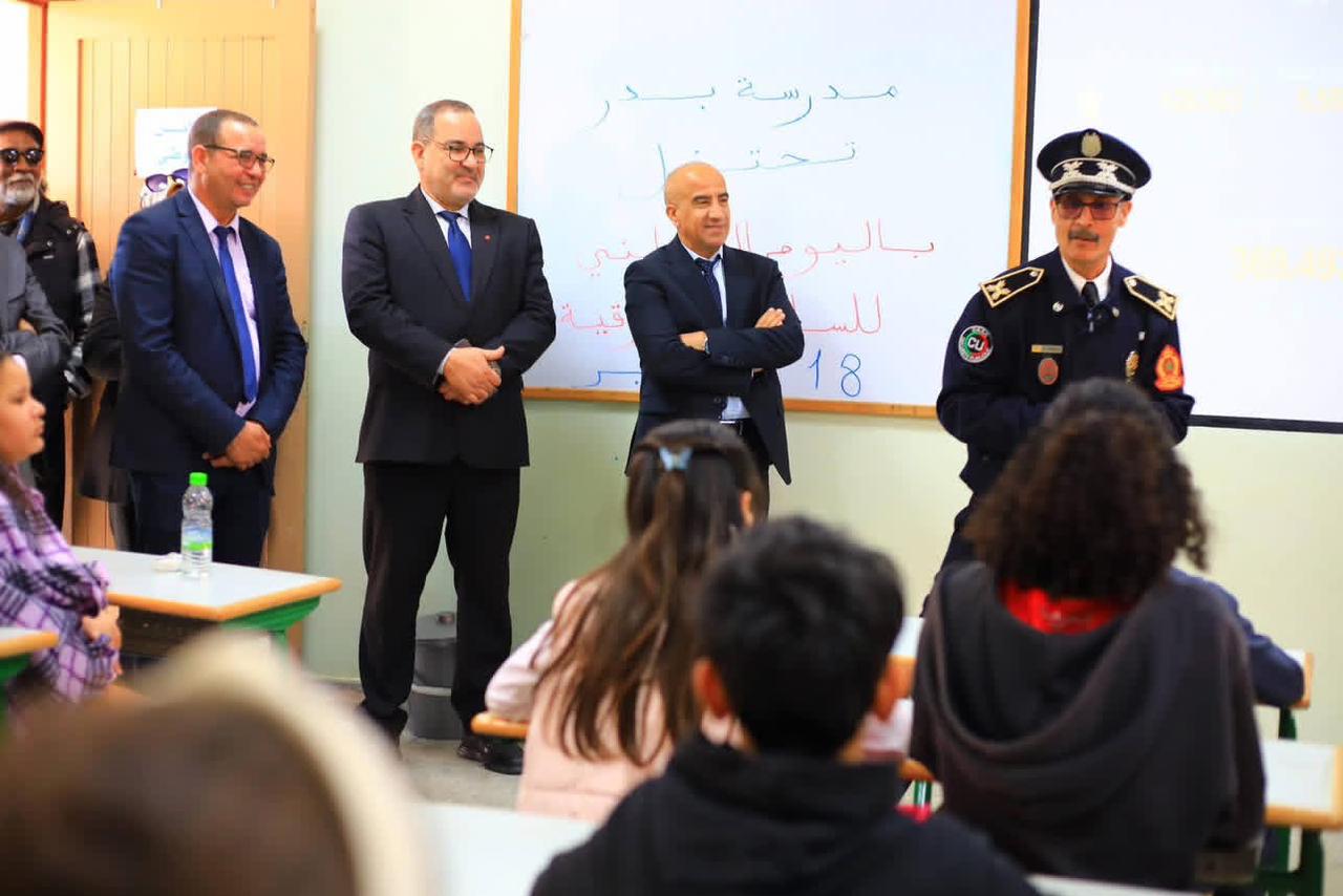 بالصور : مدير أكاديمية مراكش آسفي عبد اللطيف شوقي يشرف على تخليد اليوم الوطني للسلامة الطرقية وتوقيع شراكة جهوية مع جمعية بيكالا 1 IMG 20260222 WA0014