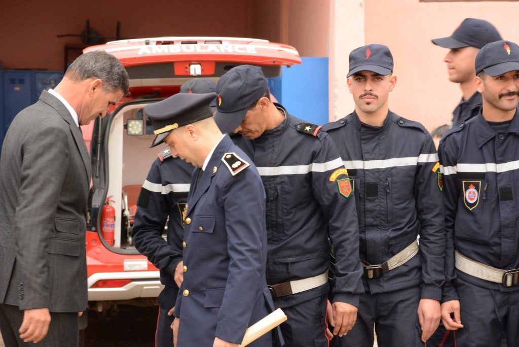 بالصور : بوعبيد الكراب عامل إقليم شيشاوة يترأس احتفال الوقاية المدنية باليوم العالمي تحت شعار الاستدامة 2 1000469937