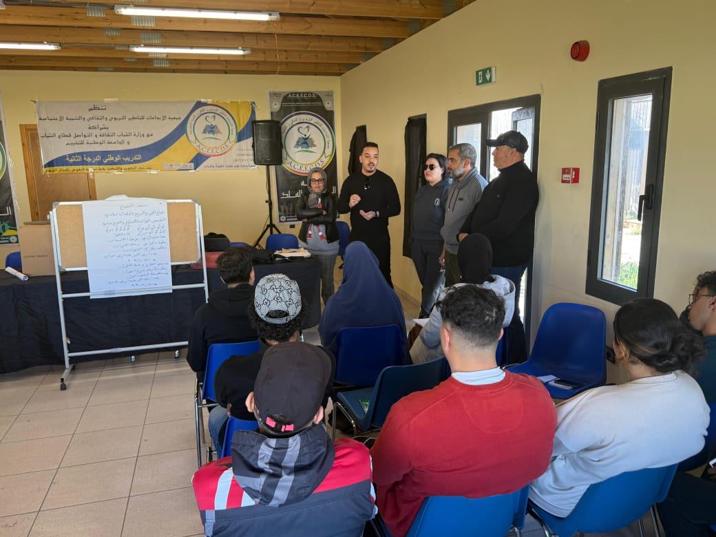 الصويرة….انطلاق فعاليات الدورة التدريبية التكوينية بالمركز الوطني الايكولوجي للتخييم بسيدي كاوكي التابعة للمديرية الإقليمية لقطاع الشباب بالصويرة. 3 1000478489