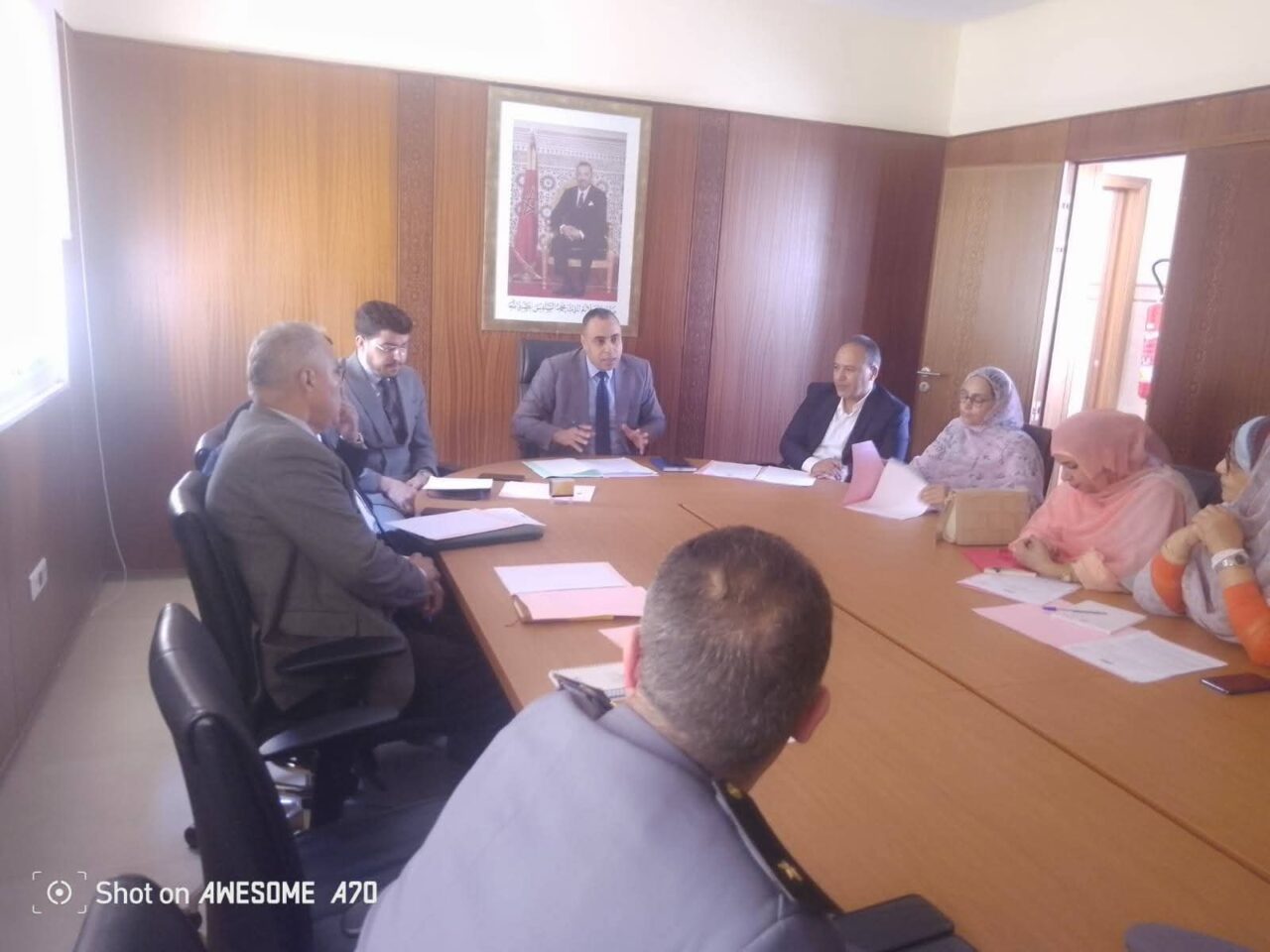 السمارة...اجتماع اللجنة المحلية للتكفل بالنساء والأطفال ضحايا العنف. 5 1000488523