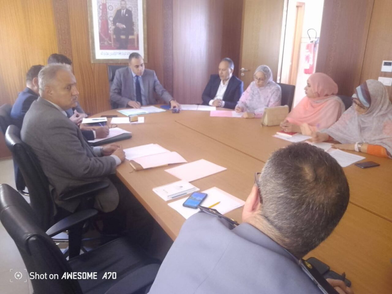 السمارة...اجتماع اللجنة المحلية للتكفل بالنساء والأطفال ضحايا العنف. 6 1000488524