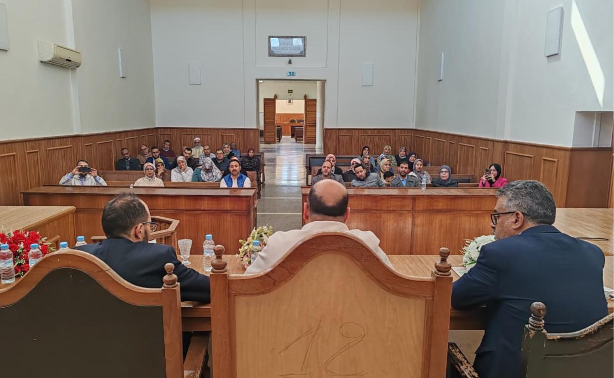 لقاء تواصلي للنقابة الديمقراطية للعدل بابن جرير يرسم ملامح المرحلة ويجدد الالتزام بقضايا كتاب الضبط 4 1000489097