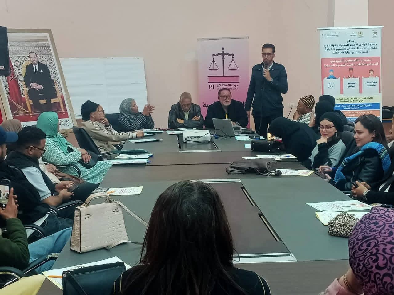 الصويرة….الشبيبة الاستقلالية بالصويرة تنظم ورشة تكوينية للتمكين السياسي للنساء والشباب. 1 IMG 20260302 WA0011