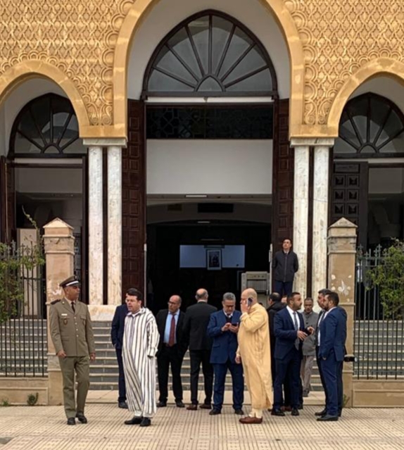 وفد رسمي يزور المحكمة الابتدائية بالقصر الكبير. 1 IMG 20260303 WA0074