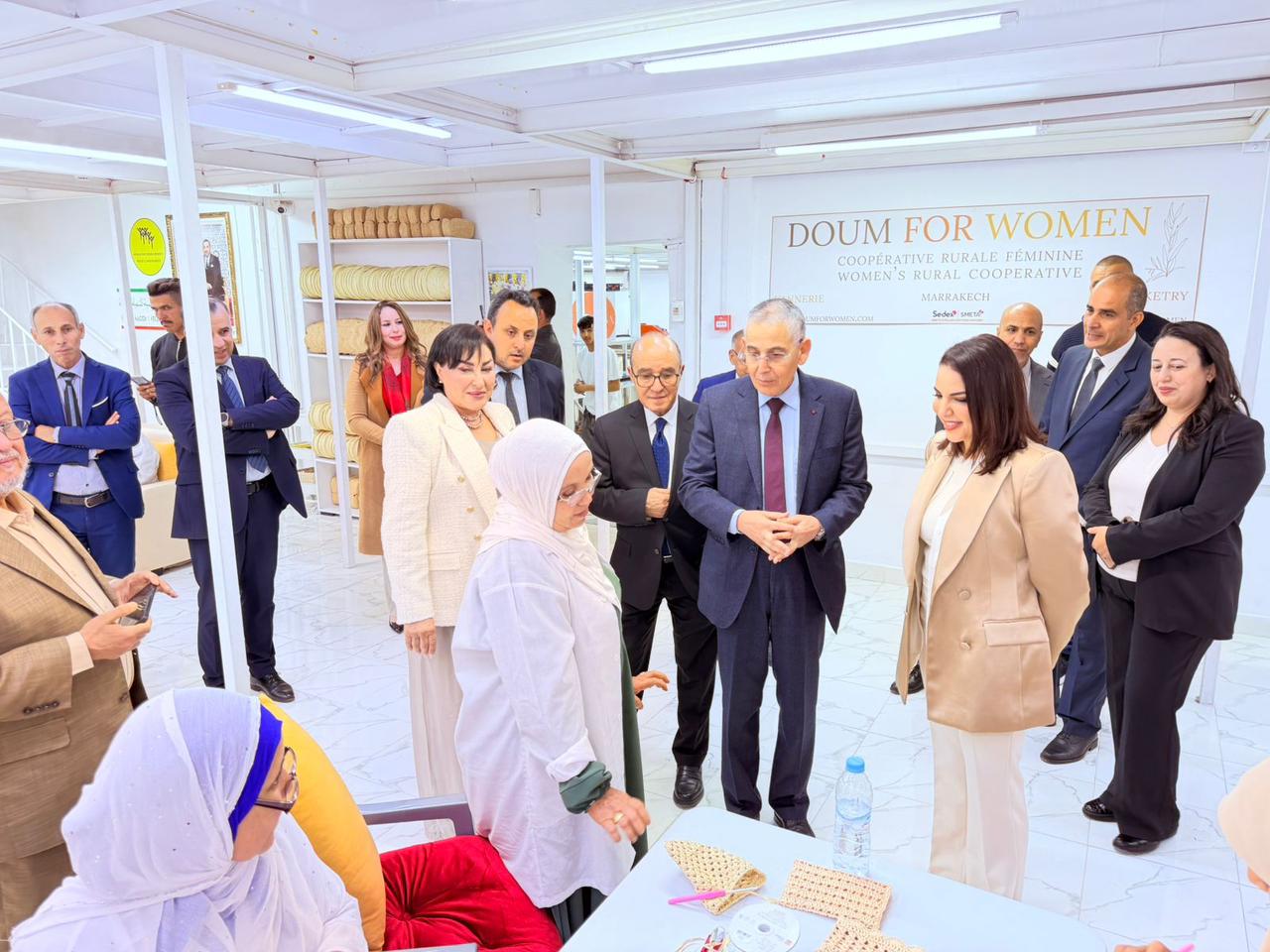 مراكش: زيارة ميدانية تكرس مواكبة مشاريع التمكين الاقتصادي للنساء 1 IMG 20260412 WA0006